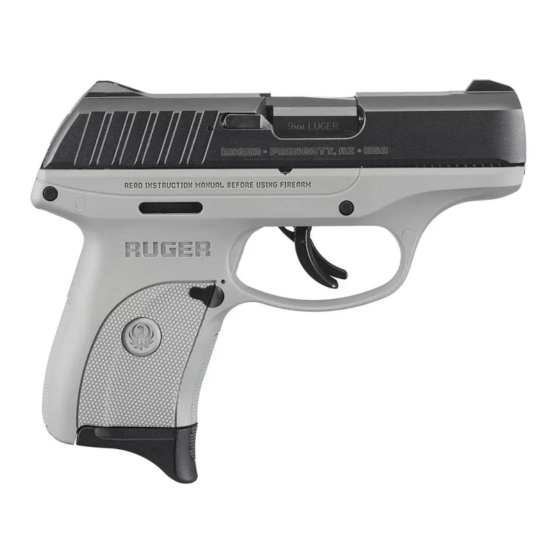 Ruger EC9S Pistol 9mm Black/Grey 3.12"