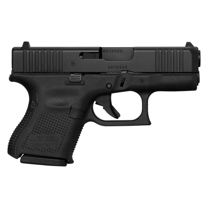 Glock G26 Gen5 Pistol 9mm Matte 3.46" UA265S201
