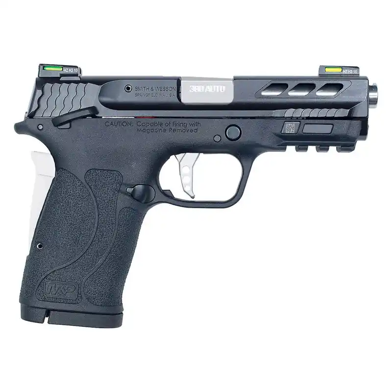 Smith & Wesson Performance Center M&P380 Shield 380 Auto Black/Silver 3.8" Pistol