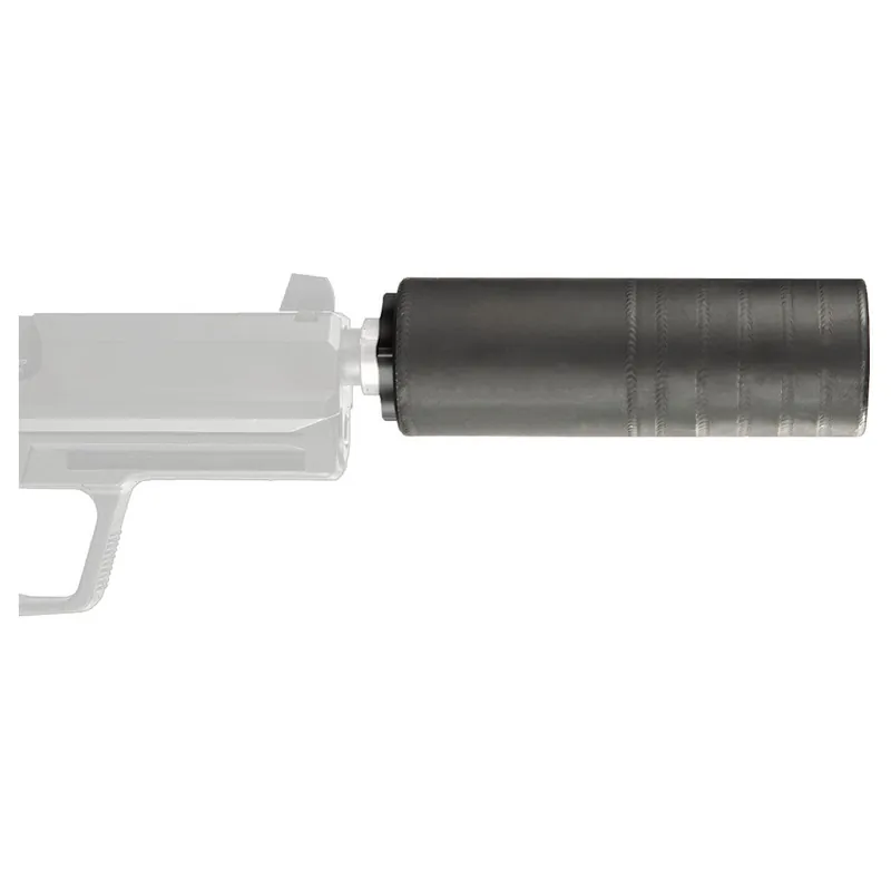SilencerCo Omega K Suppressor 9mm .300 Blackout Black 4.7"
