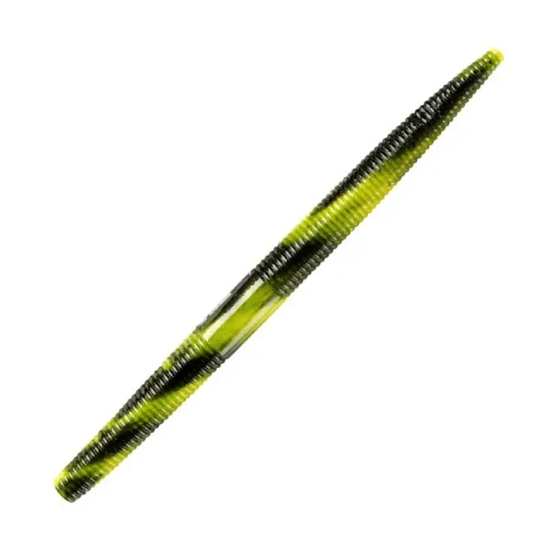YUM Dinger 5" Soft Plastic Worm - Bumblebee Swirl