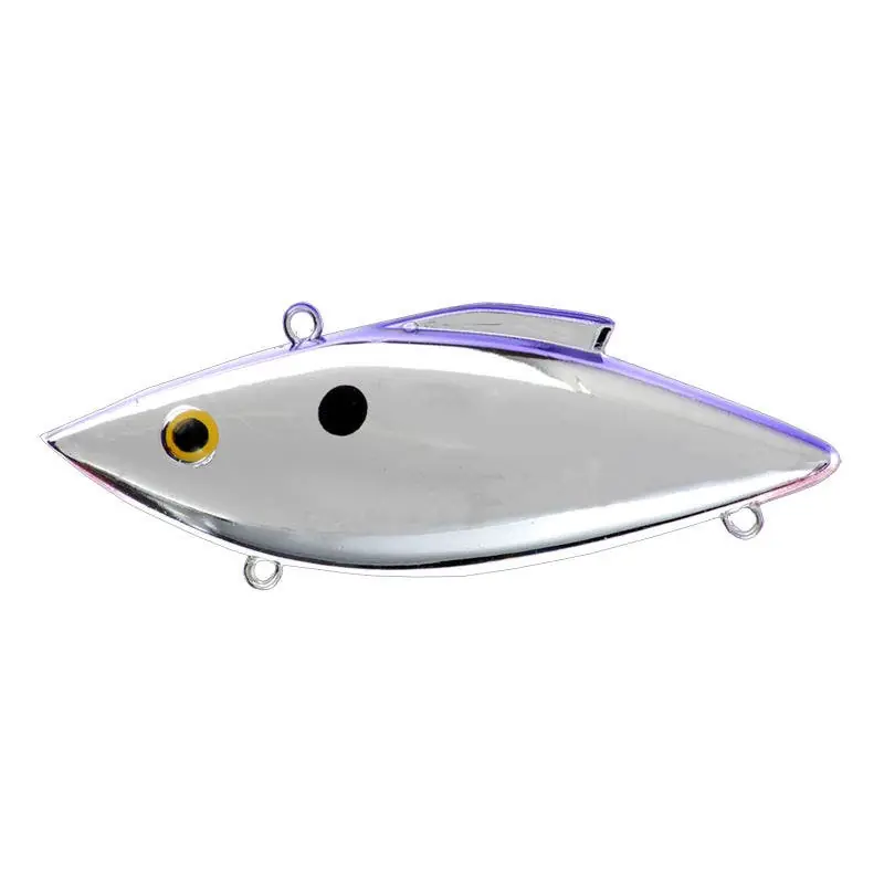 Bill Lewis Original Rat-L-Trap Crankbait - Chrome/Purple 1/2 oz. 3"