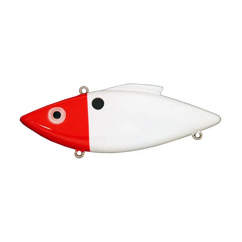 Bill Lewis Original Rat-L-Trap Crankbait - White Red Head 1/2 oz. 3"