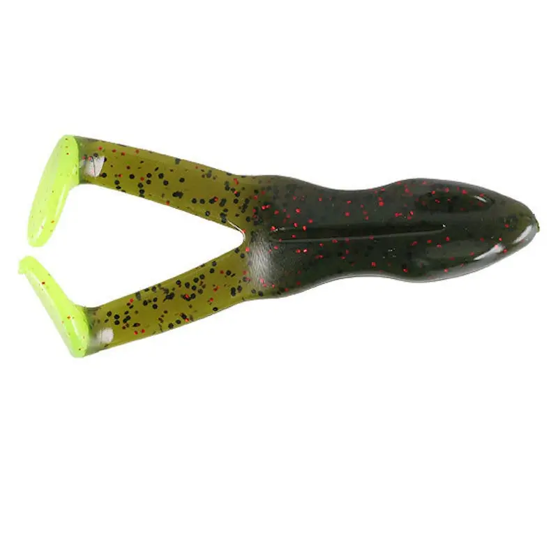 Stanley Ribbit Hot Feet Frog Topwater Fishing Lure 4" 5-pack