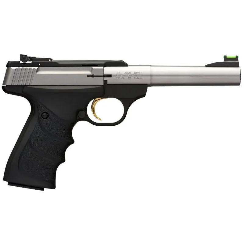 Browning Buck Mark Stainless Camper Pistol 22 LR Stainless 5.5"