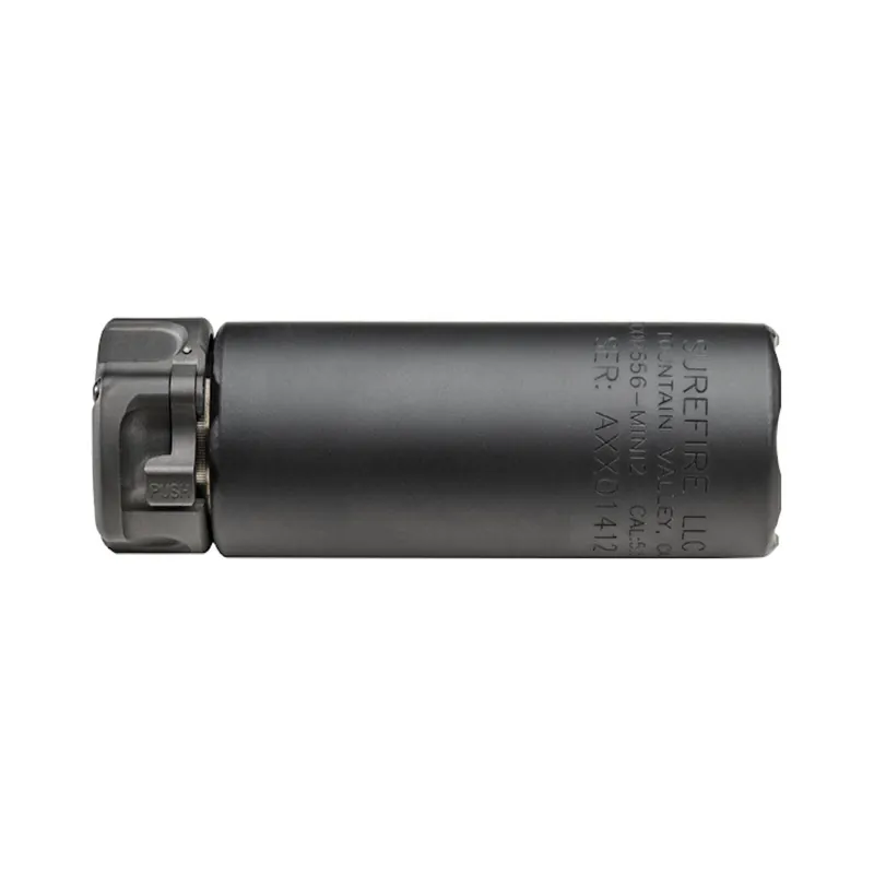 SureFire SOCOM556-MINI2 Sound Suppressor 5.56x45mm NATO 5"x1.5" Aluminum/Stainless Steel Black SOCOM-556MINI2-BK