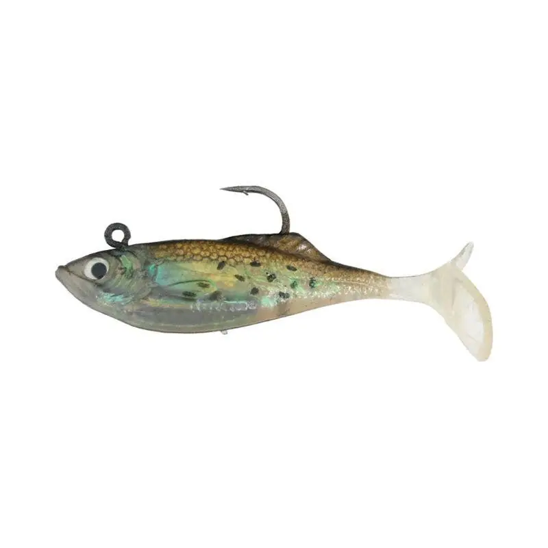 Calcutta Flashfoil Swim Shad Fishing Lure 4 5-Pack"