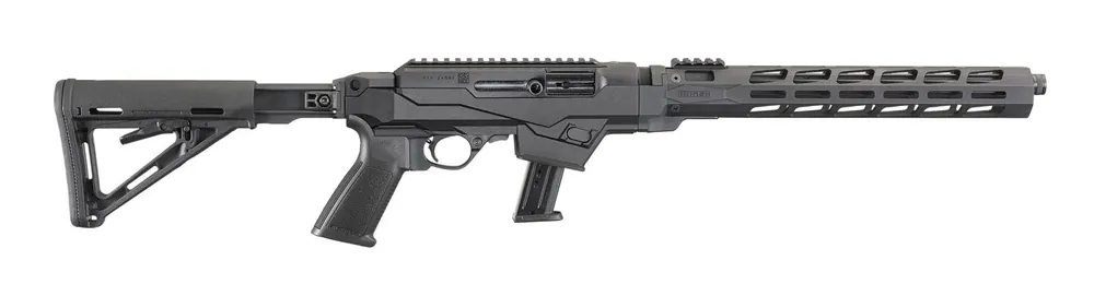 Ruger PC Carbine 9MM Rifle 16.12" 17+1 Black Synthetic w/Adjustable Stock