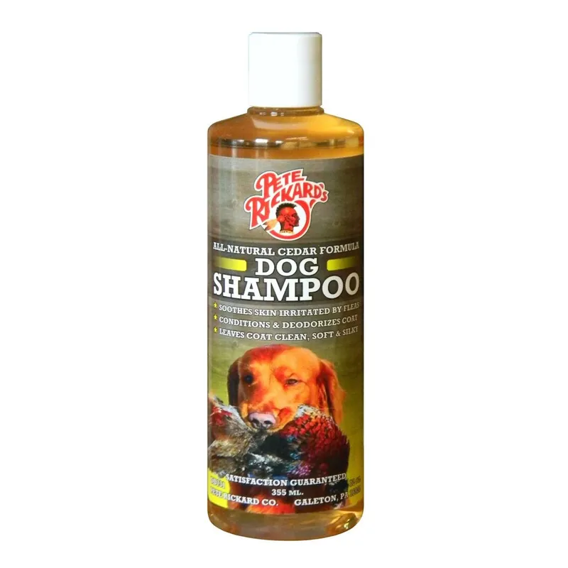 Pete Rickard Cedar Dog Shampoo 12 oz