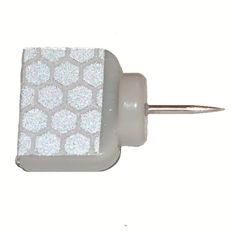 HME Reflective Wing Tacks 25 Pack White