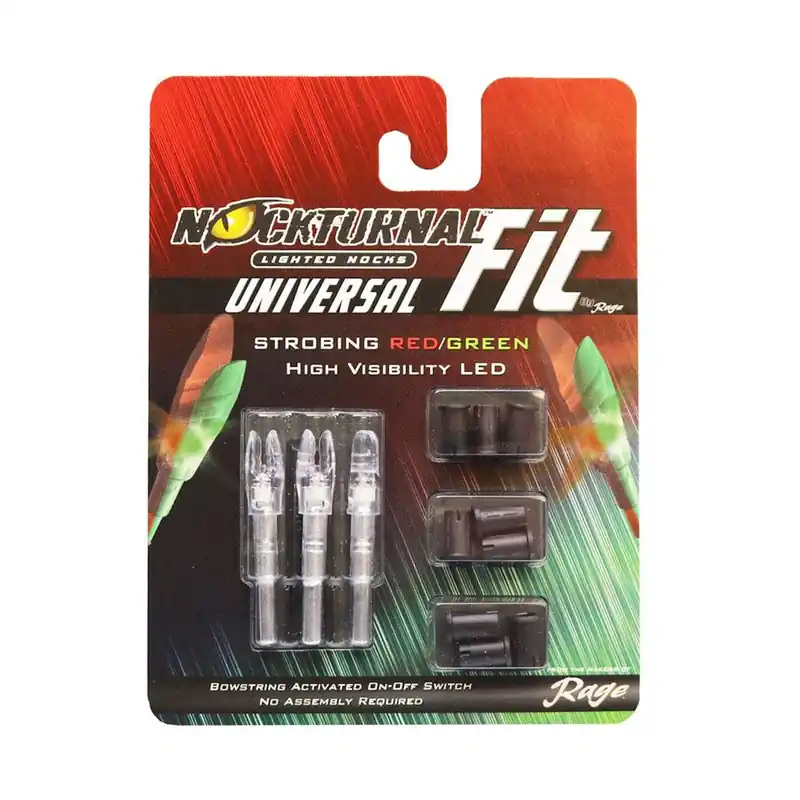 Nockturnal Universal Fit Lighted Nocks 3 Pack