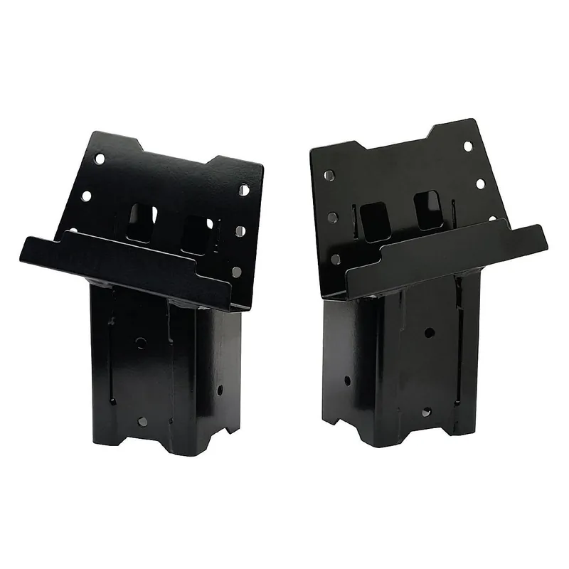 Hunting Made Easy 4x4 Steel Blind Post Brackets 4 Pack