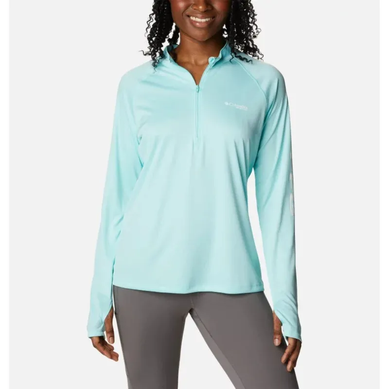 Columbia Women‘s PFG Tidal Quarter Zip L/S Sun Shirt