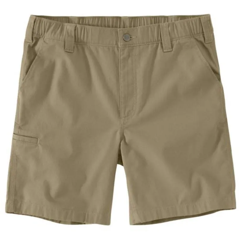 Carhartt Men’s Rugged Flex 8” Canvas Work Shorts - Dark Khaki