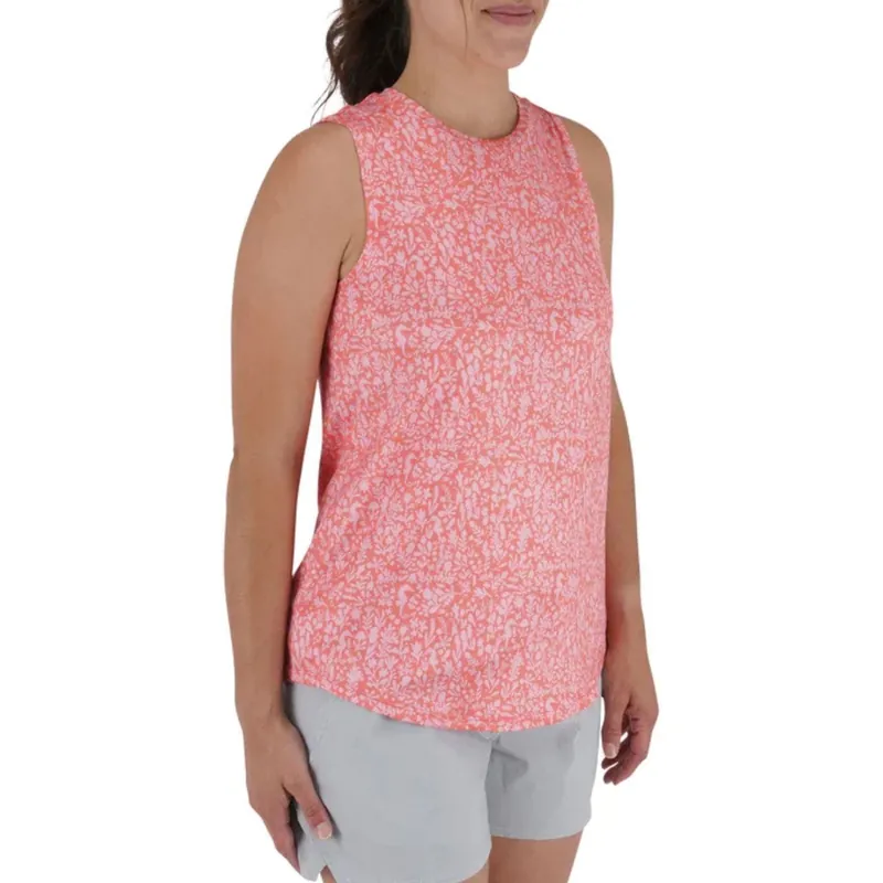 Aftco Women‘s Sandbar Performance Tank - Coral