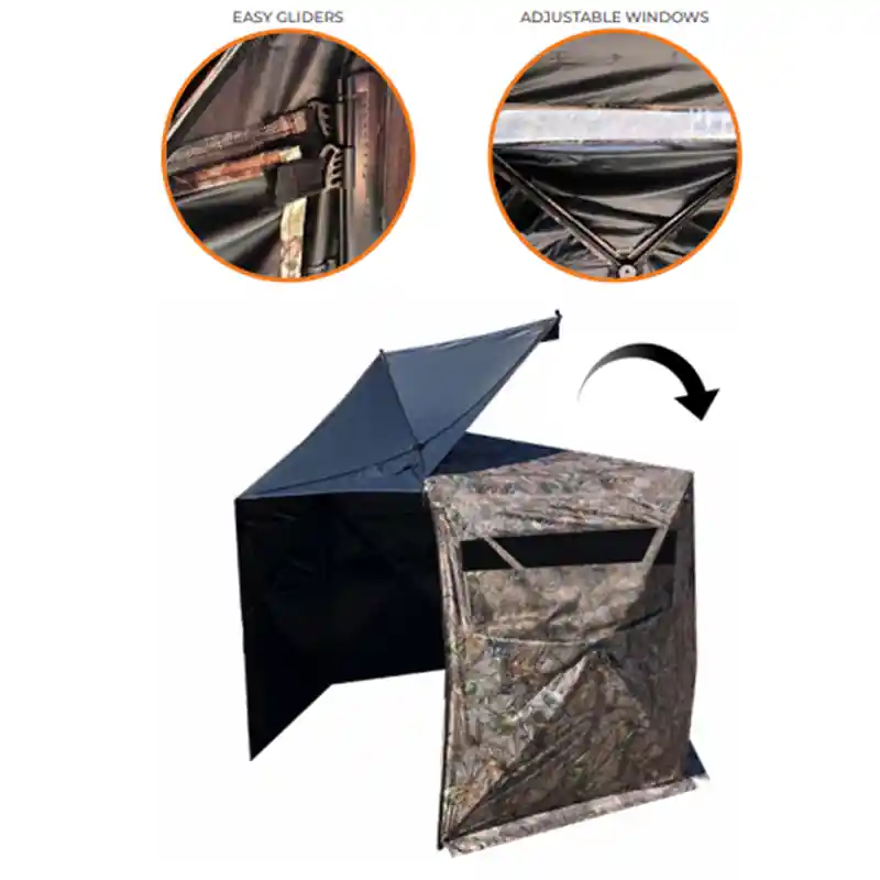 WFS The Hut Hexagon Hunting Blind