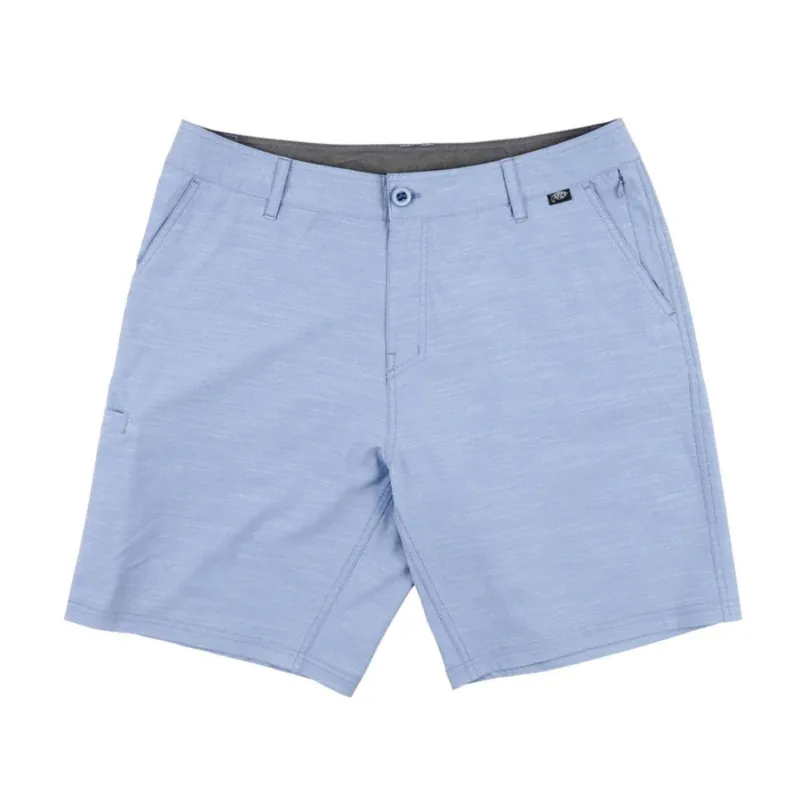 Aftco Men’s 365 Hybrid Chino 9” Fishing Shorts - Rain Washed