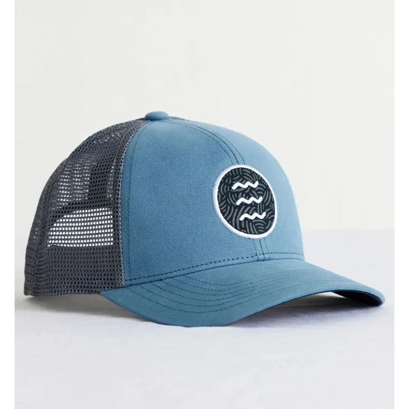 Free Fly Icon Trucker Hat - Blue Fog