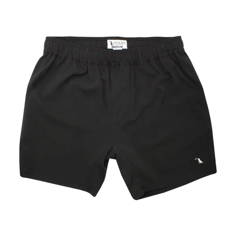 Local Boy Outfitters Men’s 6” Performance Volley Shorts - Black