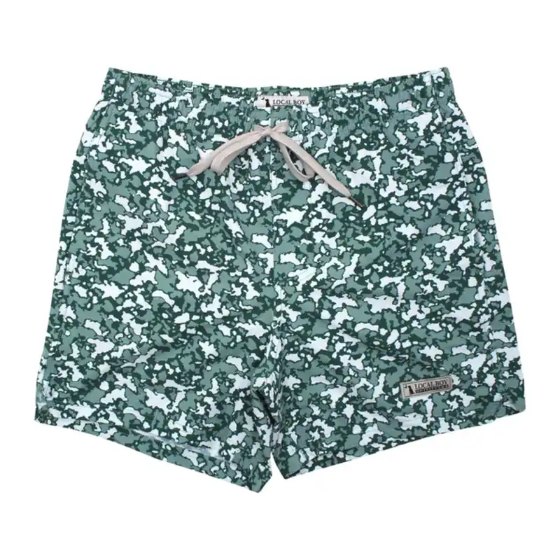 Local Boy Outfitters Men’s 6” Swim Trunks - High Tide Pond Blue