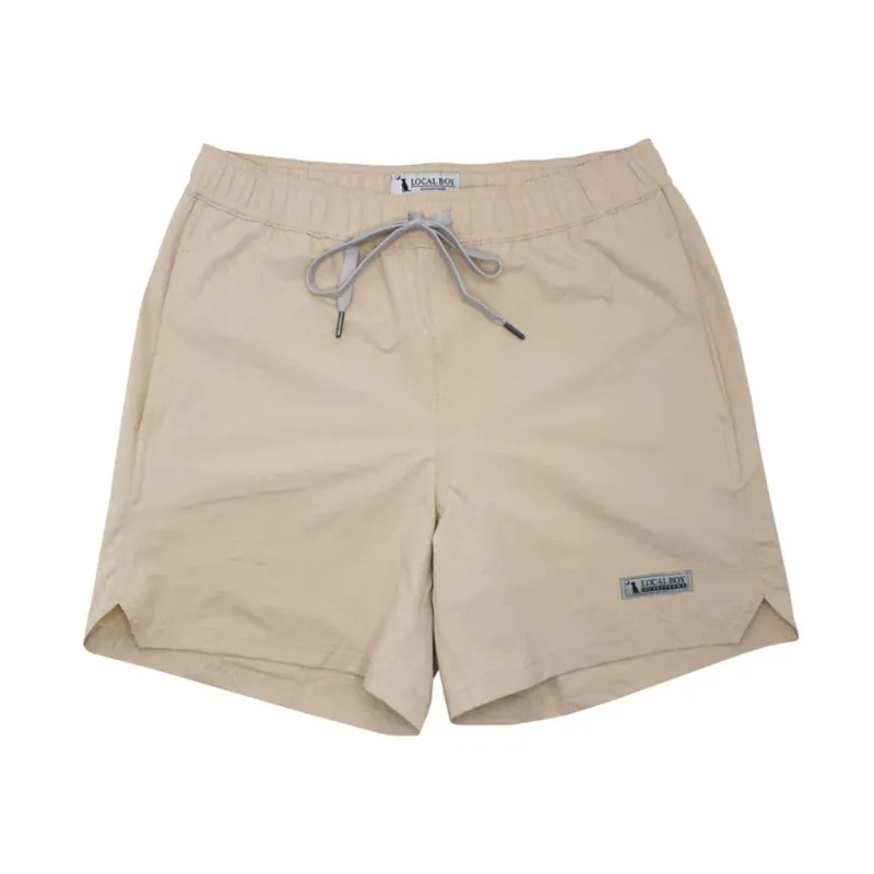 Local Boy Outfitters Men’s 6” Swim Trunks - Khaki