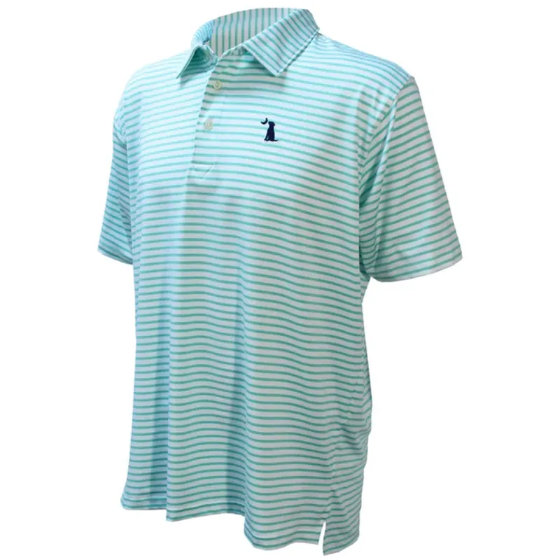 Local Boy Outfitters Men’s Edisto Polo Shirt - Turquiose Blue