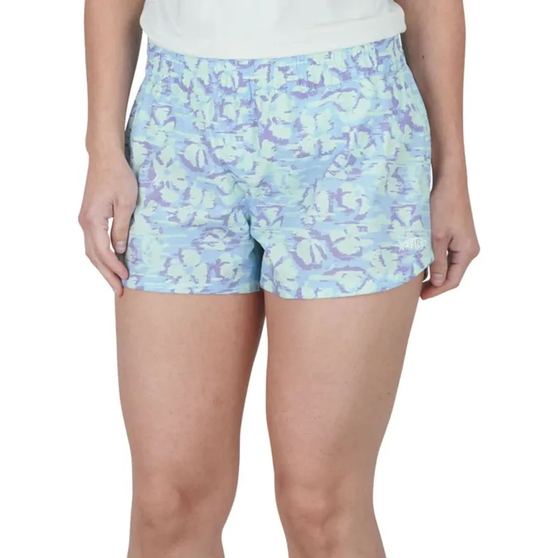 Aftco Women‘s Sandbar Fishing 3” Boardshorts - Moonlight Jade