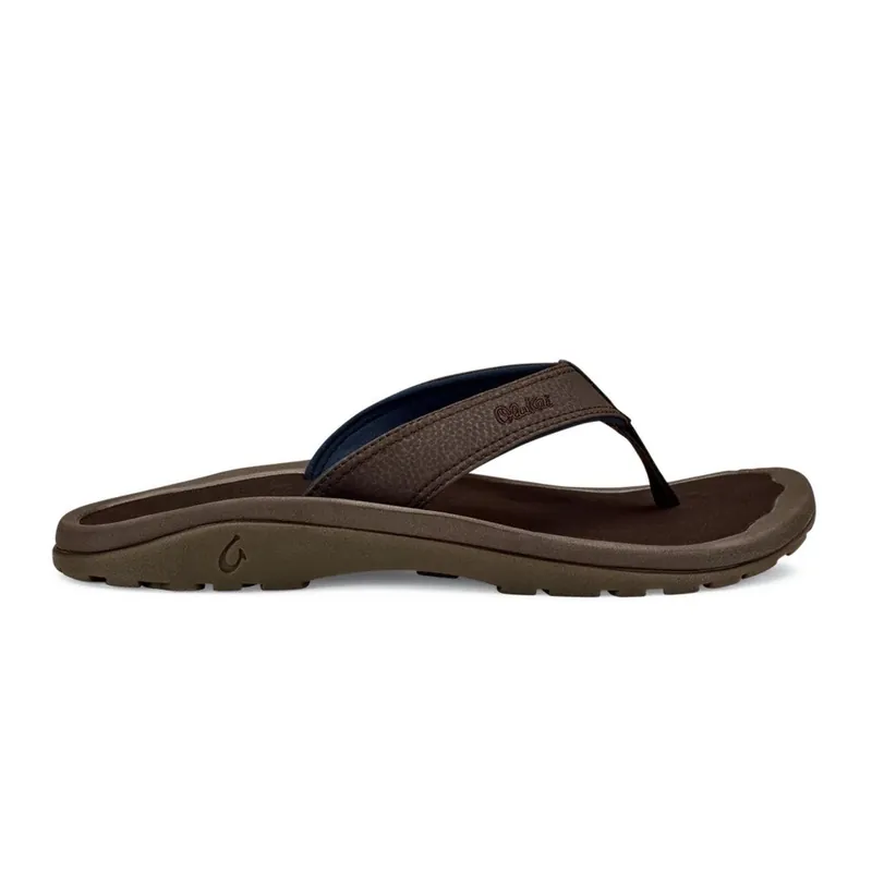 Olukai Men‘s ‘Ohana Beach Sandals - Dark Wood