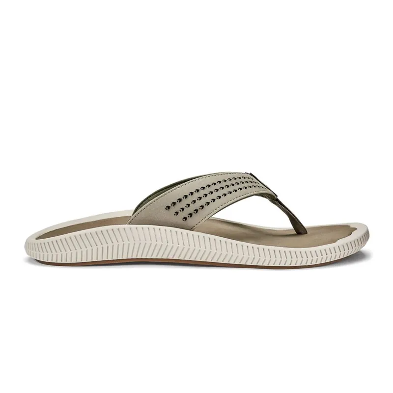 Olukia Men‘s Ulele Beach Sandals - Clay/Mustang