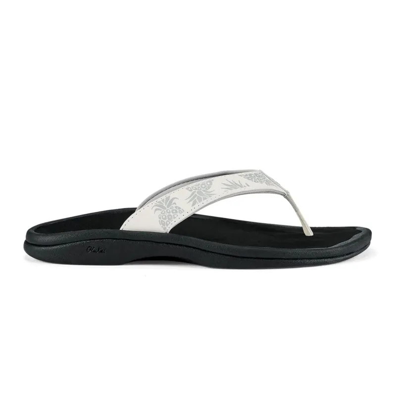 Olukai Women‘s ‘Ohana Beach Sandals - Bright White/Hua