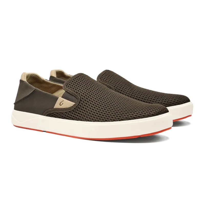 Olukai Men‘s Lae‘ahi Slip-On Sneakers - Kona