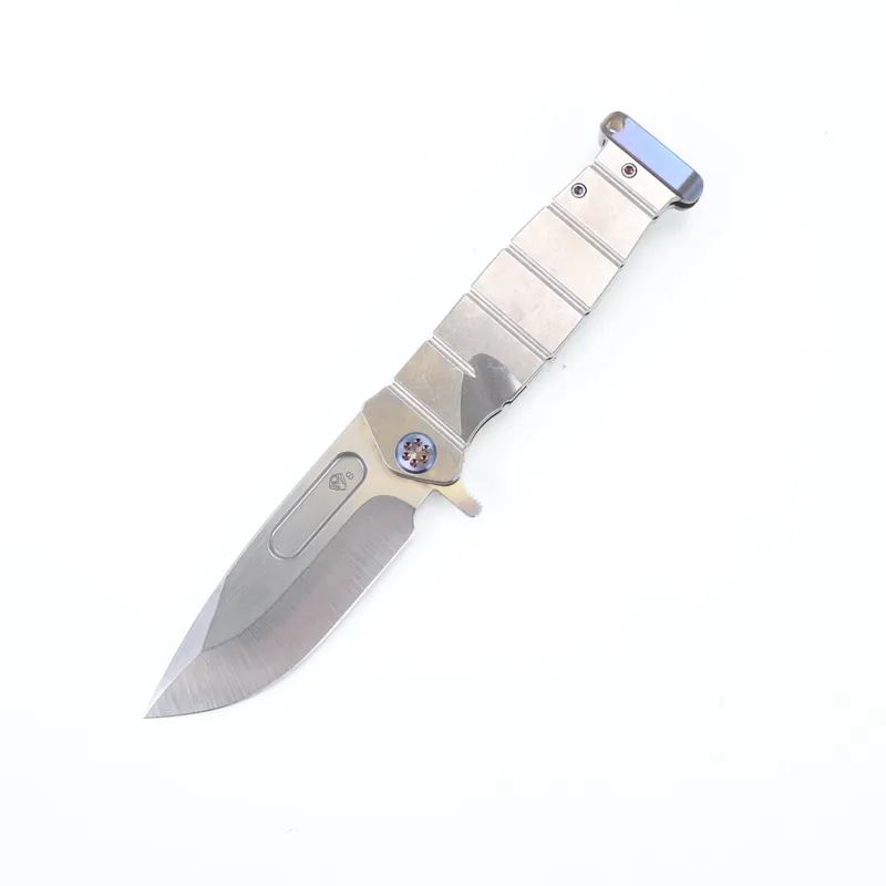 Medford Knives USMC Fighter Flipper S35VN Tumbled Flamed