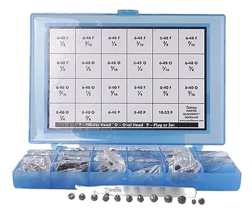 Pachmayr Master Gunsmith Screw Kit Blue Universal 277 Pieces