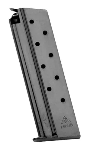 Mec-Gar Standard Blued Detachable 9rd 38 Super for 1911 Government Magazine