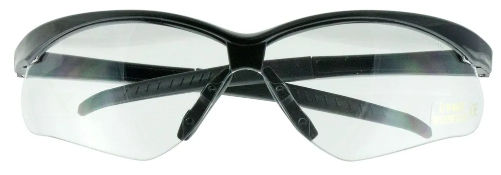 Walker‘s Sport Glasses Crosshair Adult Clear Lens Polycarbonate Black Frame