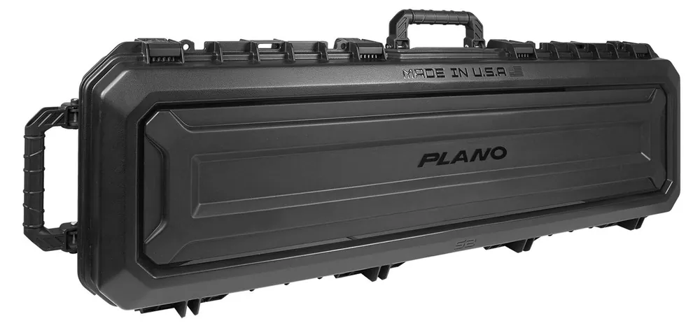 Plano All Weather Double Gun Case 53.5 x 17" x 7" (Exterior) Polymer Black"