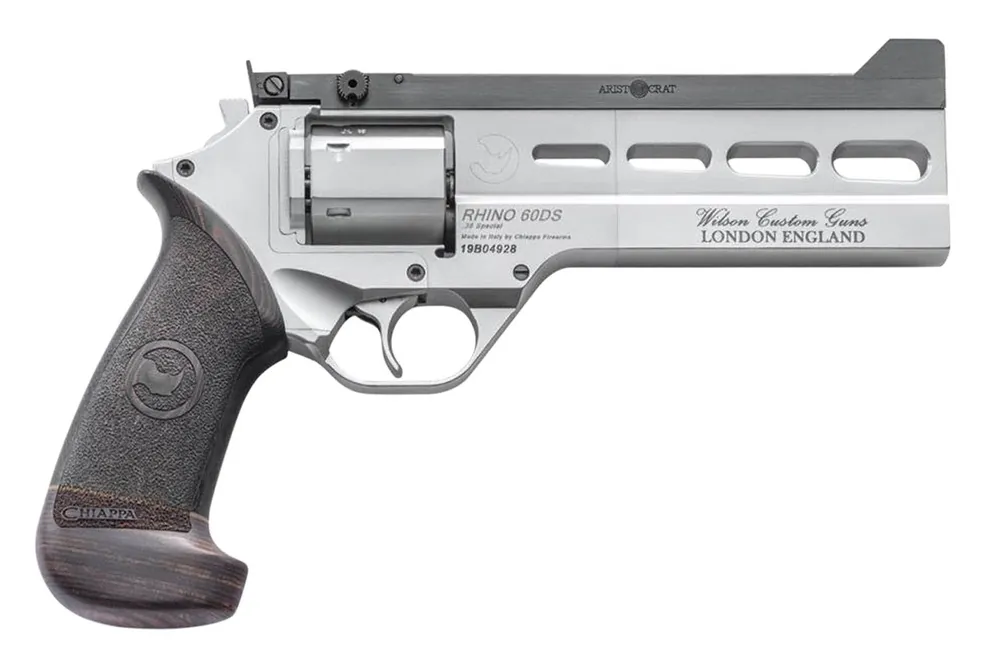 Chiappa Firearms Rhino Match Master 38 Special Revolver 6" Gray PVD 340302