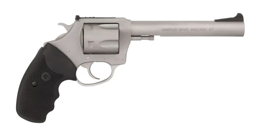 Charter Arms Mag Pug Target 357 Mag Revolver 6" Stainless 73566