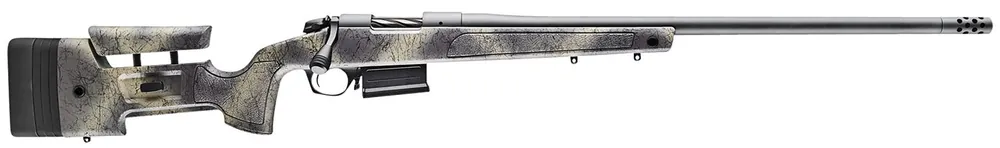 Bergara B-14 HMR Carbon Wilderness 6.5 PRC Rifle 24" Woodland Camo B14SM359CF