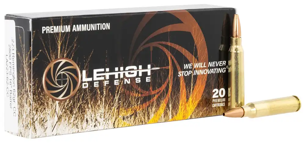 Lehigh Defense Controlled Chaos 223 Rem 62 Gr. 20/Box