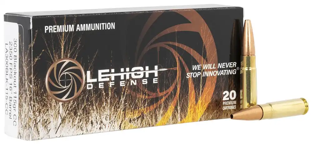 Lehigh Defense Controlled Chaos 300 Blackout 115 Gr. 20/Box
