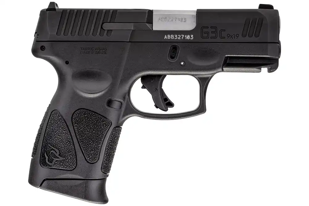 Taurus G3C 9mm Luger Pistol 3.26" Black 1-G3C931-2X12