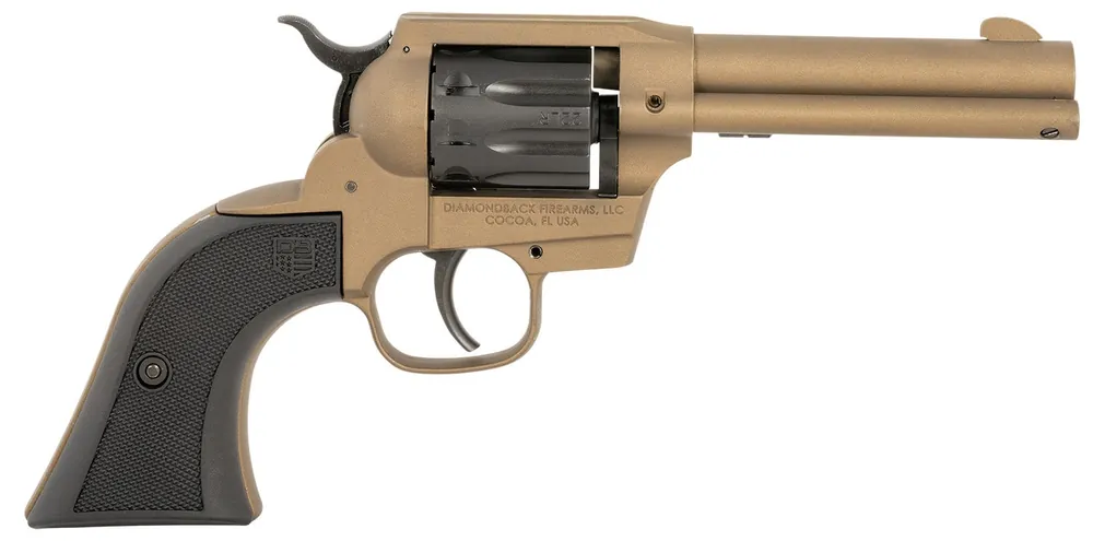 Diamondback Sidekick Dual Cylinder Exclusive Color 22 LR/22 WMR Revolver 4.50" 9 Shot Burnt Bronze Cerakote DB055AA041