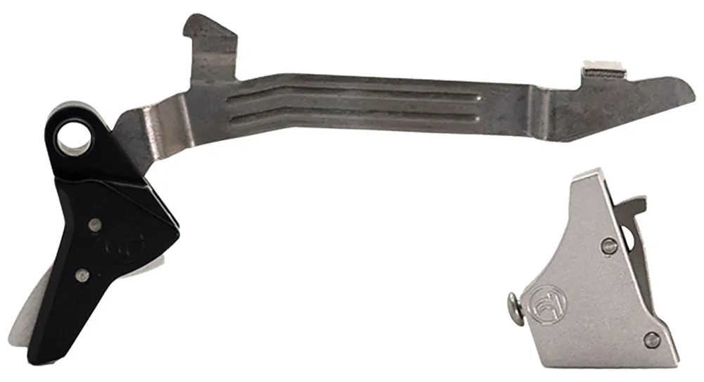 Timney Triggers Alpha Competition Silver Straight Trigger Glock 17 Gen3-4/26 Gen3-4/33 Gen3-4