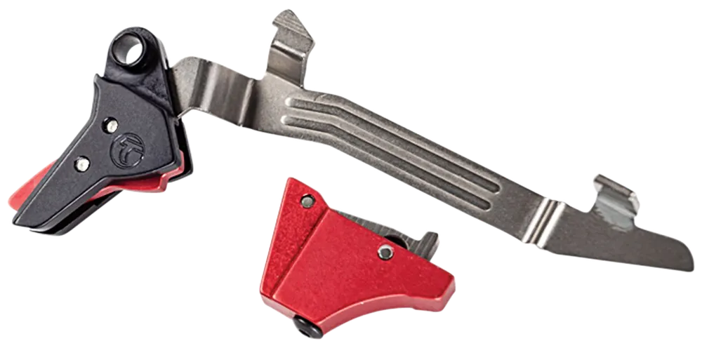 Timney Triggers Alpha Competition Red Straight Trigger Glock Gen3-4