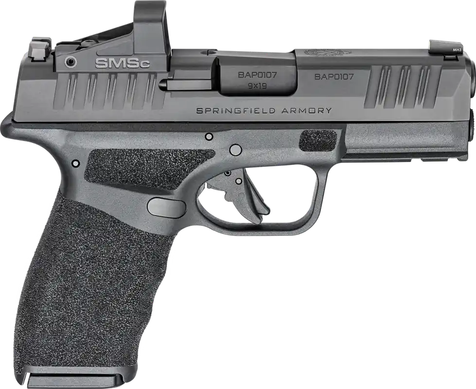 Springfield Armory Hellcat Pro OSP w/Shield SMSC 9mm Luger 3.70" Pistol Black