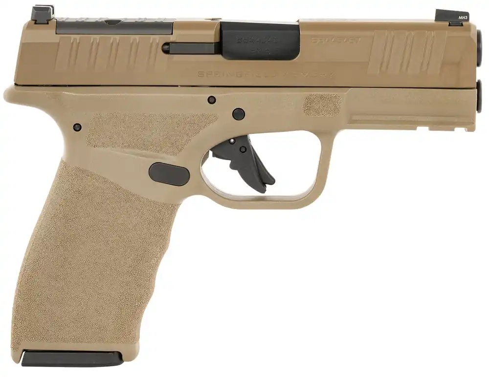 Springfield Armory Hellcat Pro OSP Compact Frame 9mm Luger 15+1/17+1, 3.70" Black Melonite Hammer Forged Steel Barrel