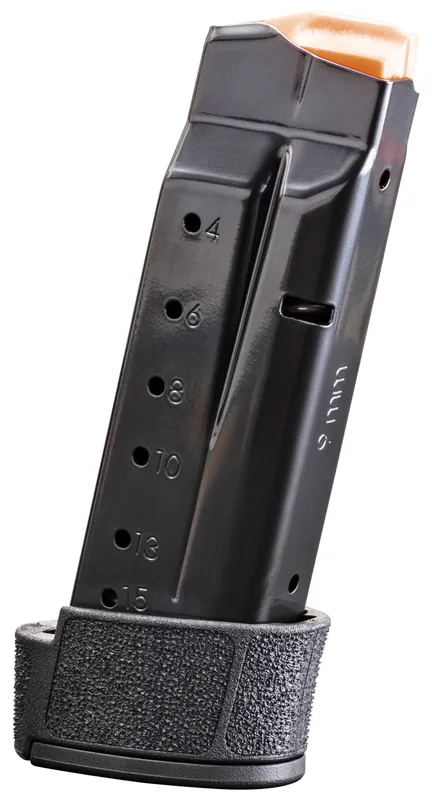 Smith & Wesson M&P9 15rd 9mm Luger Fit M&P Shield +/Equalizer Black Magazine