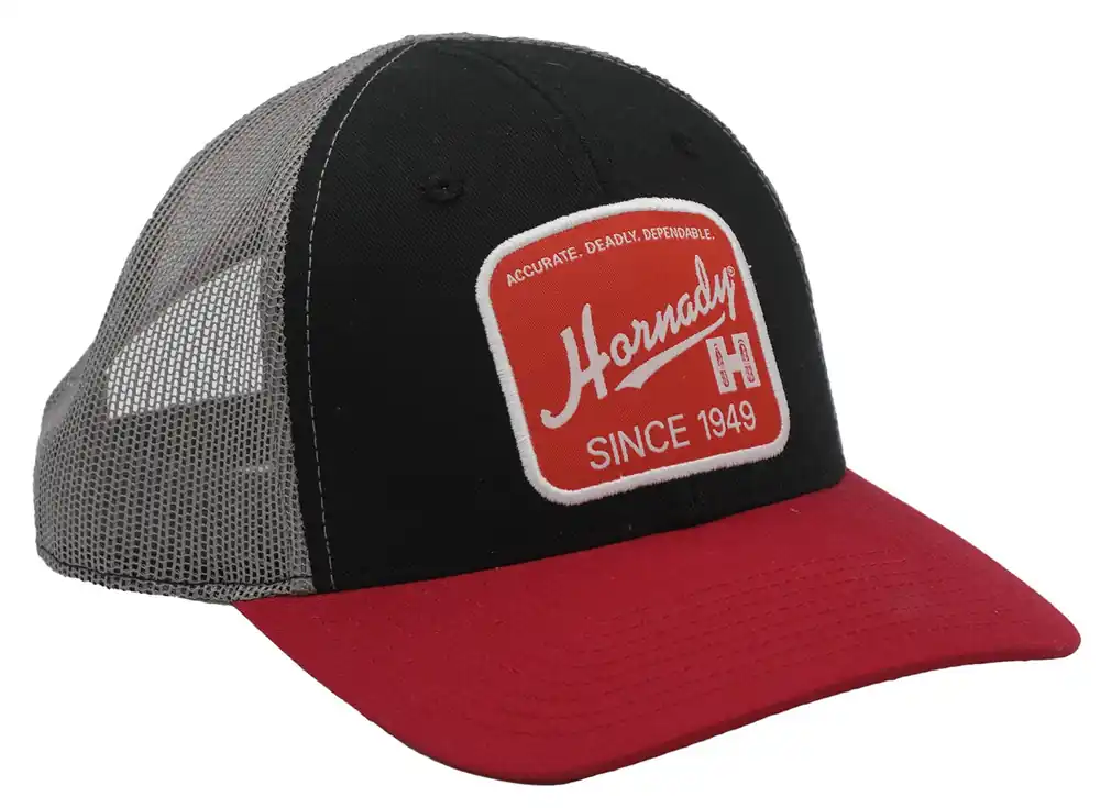 Hornady Retro Mesh Cap - Black/Red