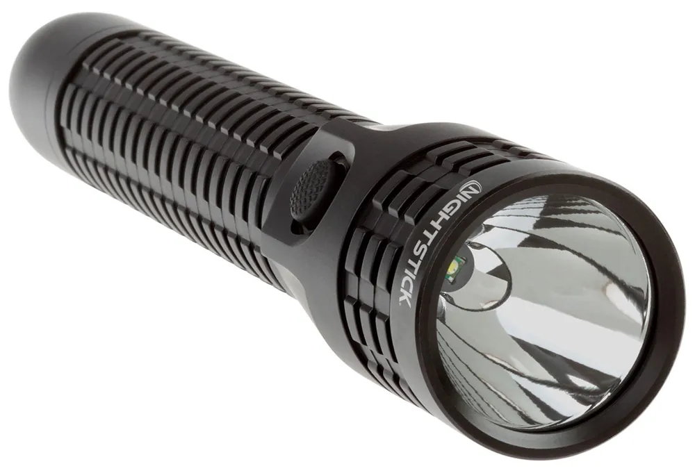 Nightstick NSR-9614XL Black Anodized Aluminum White LED 50/200/850 Lumens 42 Meters-325 Meters Beam Distance
